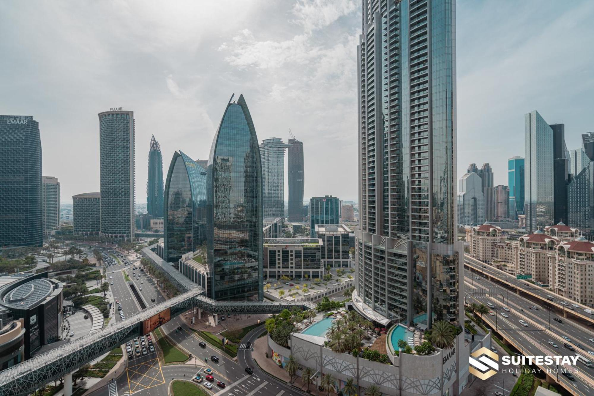 Suitestay Address Dubai Mall Residence Exteriör bild